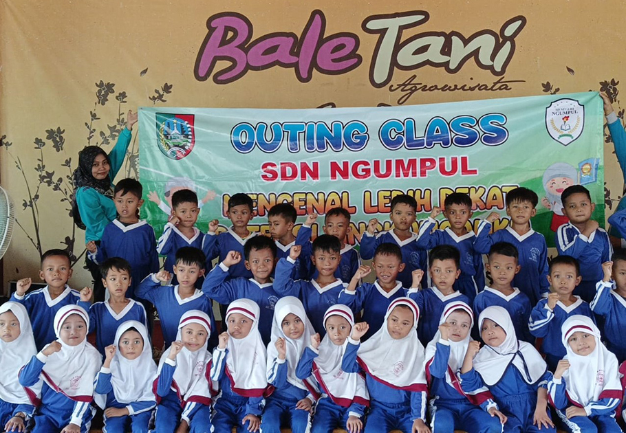 SDN Ngumpul Jogoroto Jombang Menggelar Kegiatan ‘Outing Class’