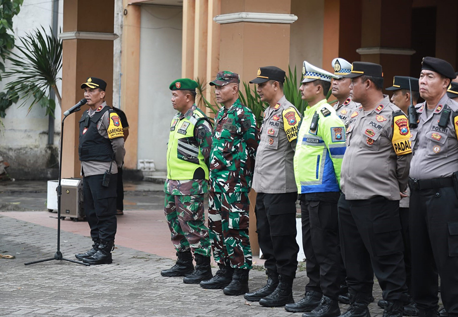 Amankan Debat Publik Kedua Pilkada 2024, Polres Jombang Siagakan Ratusan Personil