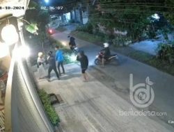 Polsek Peterongan Kejar Pelaku Pengeroyokan Yang Viral Terekam CCTV
