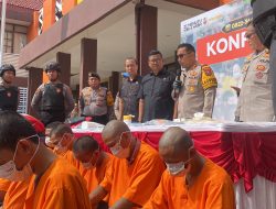 Sebulan Polres Probolinggo Kota Gulung 11 Tersangka Narkoba