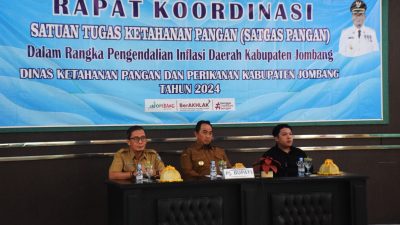 Komitmen Pemkab Jombang Menjaga Ketahanan Pangan Melalui Sinergitas