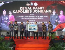 Pisah Sambut Kapolres Jombang Berlangsung Penuh Keakraban