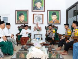 Kapolres Jombang Sowan Kiai Pesantren Tebuireng, Perkuat Kamtibmas