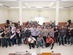 Ngopi Bersama Media, Kapolres Ajak Media Wujudkan Jombang Aman