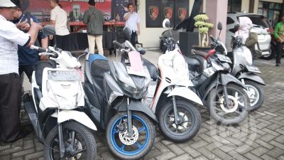 Polisi di Jombang Tangkap 5 Pelaku Curanmor