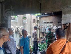 Home Industri Pembuatan Lontong di Jogoroto Jombang Terbakar