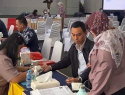 Jelang Pelantikan Bupati OKI Terpilih Muchendi-Wakil Bupati Jalani Cek Kesehatan