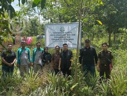Korupsi DD, Kejari Muara Enim Eksekusi Tanah Milik Eks Kades Tanjung Medang