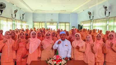 Sambut Ramadhan, DWP Disdikbud Jombang Gelar Megengan