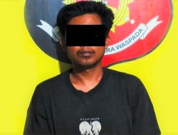Polsek Gunung Megang Tangkap Pencuri Buah Sawit Senilai Rp 3,5 Juta Milik PT. Surya Bumi Agro Langgang
