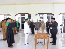Bupati Jombang Resmi Lantik Nur Hadi Kades Antar Waktu Desa Wangkalkepuh