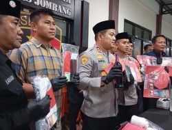 Polres Jombang dalam 14 hari uangkap 47 Kasus