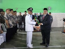 Bupati Jombang resmi melantik Kades Antar Waktu Desa Pulolor