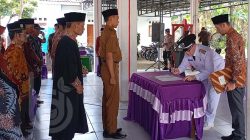 Pelantikan-perangkat-desa-Balongsari-Kecamatan-Megaluh-Jombang