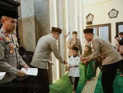 Kapolres Jombang santuni anak Yatim Panti Asuhan As-Sholihin