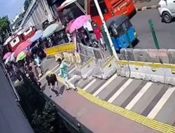 Viral Aksi Penodongan Dan Pembacokan di Stasiun Tanah Abang, 1 Pelaku Ditangkap