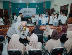 Polres Jombang Gelar Silaturahmi Bukber Dan Pemeriksaan Kesehatan Gratis di Panti Jompo