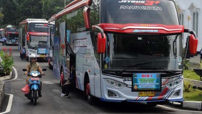 Pemkab Boyolali berangkatkan 9 bus jemput pemudik di Jabodetabek