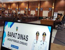 Rapat perdana, Bupati Jombang tekankan target kinerja-sinergi antar OPD