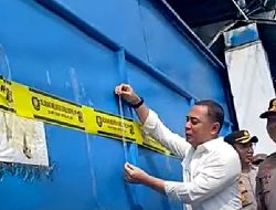 Pemkot Surabaya Segel Gudang UD. Santoso Milik Jan Hwa Diana