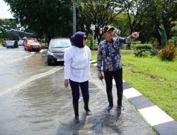 Bupati-Wabup Sidoarjo Tinjau Lokasi Terdampak Banjir
