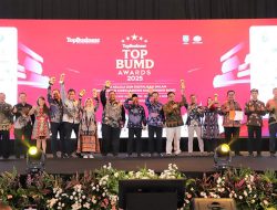Bupati Jombang Raih Penghargaan TOP Pembina BUMN Aatas Keberhasilan 4 BUMD Meraih Penghargaan Tingkat Nasional