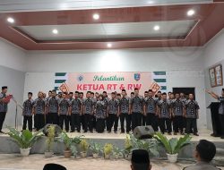 Kades Carangrejo Jombang Resmi Lantik 43 Ketua RT & RW Periode 2025-2030