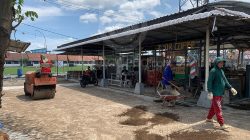 pembangunan-paving-area-PKL-di-Jombang-Jatim