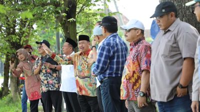 Bupati Jombang dampingi perwakilan Kemensos RI tinjau lahan Sekolah rakyat