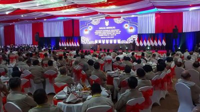 Presiden Prabowo Hadiri Halal Bihalal Purnawirawan Keluarga Besar TNI-Polri