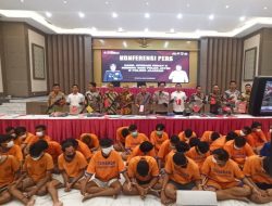 Operasi Anti Premanisme, Polda Jatim Amankan 2.307 Orang Dalam Dua Pekan