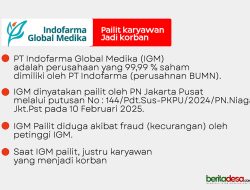 IGM Pailit, Eks Pekerja Minta Kemenaker Adil dan Tidak Diskriminatif