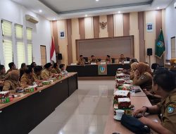 Bupati Jombang Pimpin Monev PBB-P2, Perkuat Senergi dan Perluas Kanal Pembayaran Pajak