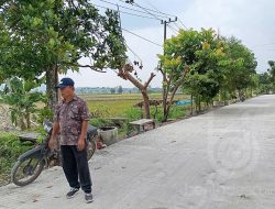 Pemdes Bakalanrayung Jombang Bangun Jalan Rabat Beton di Dua Dusun