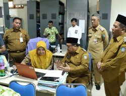 Pastikan Program Infrastruktur Berjalan Optimal, Bupati Jombang Cek Kesiapan Dinas PUPR