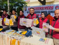 Ditresnarkoba Polda Jambi Gagalkan Peredaran Narkoba Senilai Rp 7,7 Miliar