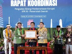 Pemkab Muara Enim Berkometmen Wujudkan Tata Kelola Pemerintahan Bebas Korupsi