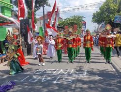 Peringatan HUT ke-80 RI, Pemdes Mancar Jombang Gelar Karnaval