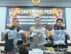 Pelaku Pembakar Lahan di Dua Lokasi di Kepulauan Meranti Diringkus Polisi