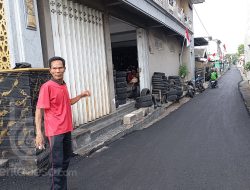 Pemdes Mojongapit Jombang Bangun Jalan Hotmix Dari BKK 2025