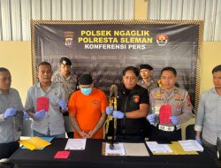 Polresta Sleman Ungkap Kasus Pencurian Tabung Gas, Pelaku Ditangkap di Jombor