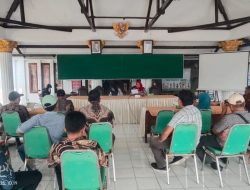 Kecamatan Jogoroto Gelar Rakor Daftar Himpunan Ketetapan Pajak PBB P-2 Tahun 2025
