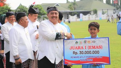 Hari Jadi ke-115 Pemkab Jombang, Bonus Prestasi Porprov 2025 Senilai Rp 1,533 Miliar Cair