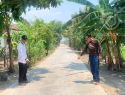 Pemdes Kedungbetik Jombang Bangun Jalan Rabat Beton dari Dana Desa 2025