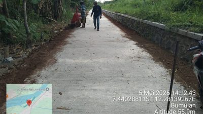 Pemdes Gumulan Bangun Berbagai Infrastruktur dari Dana Desa 2025