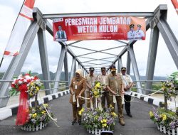 Kepala BNPB Resmikan Jembatan Weton Kulon Kebumen