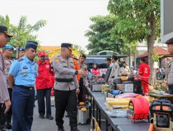 Polres Jombang Gelar Apel Kesiapan Tanggap Darurat Bencana