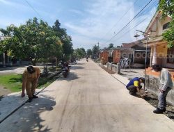 DANA DESA 2025 : Pemdes Watudakon Jombang Bangun Jalan Rabat Beton