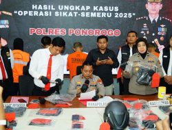 Jual Senpi Rakitan, Pasutri di Ponorogo Diringkus Polisi
