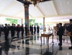 Bupati Jombang Resmi Lantik 66 Pejabat Manajerial dan Kepala Puskesmas